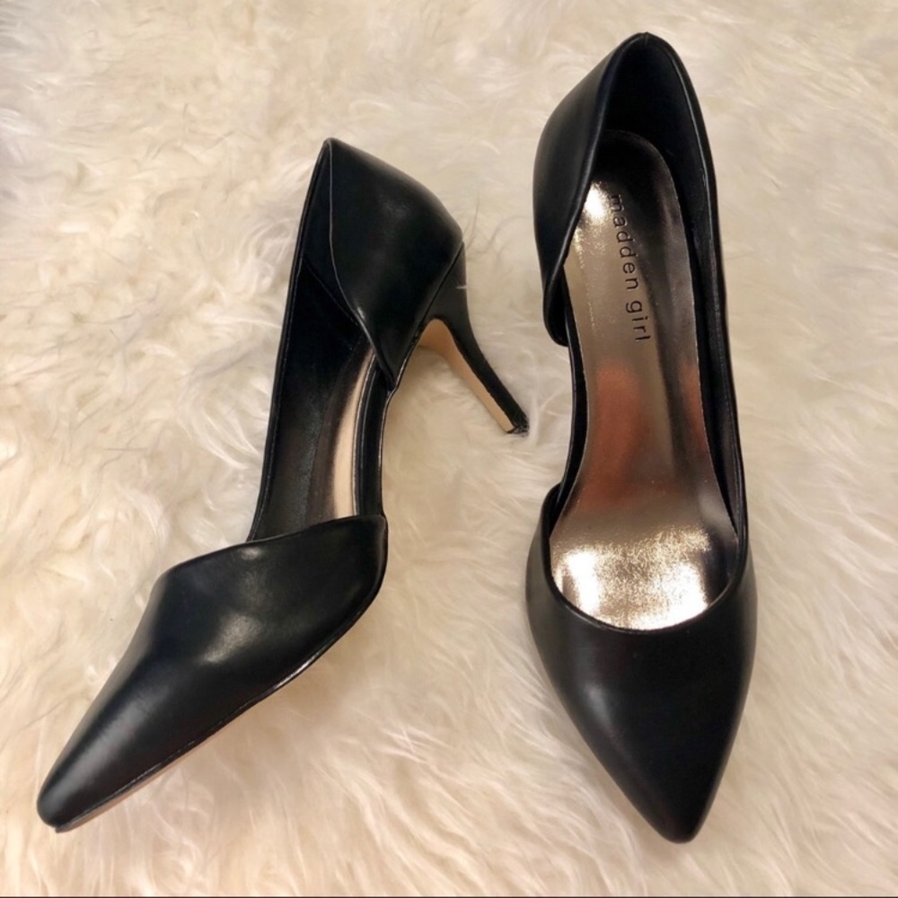 Madden Girl Black Heels